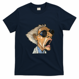 Doc Brown Back to the Future Heritage T-Shirt - Navy Blue