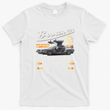 Doc Brown’s Auto Repair Garage DeLorean Car Vintage T-Shirt - White