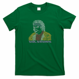 Doc Brown Back to the Future Retro Graphic Tee – Edition 2 - Irish Green