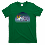 DeLorean Back to the Future T-Shirt - Irish Green