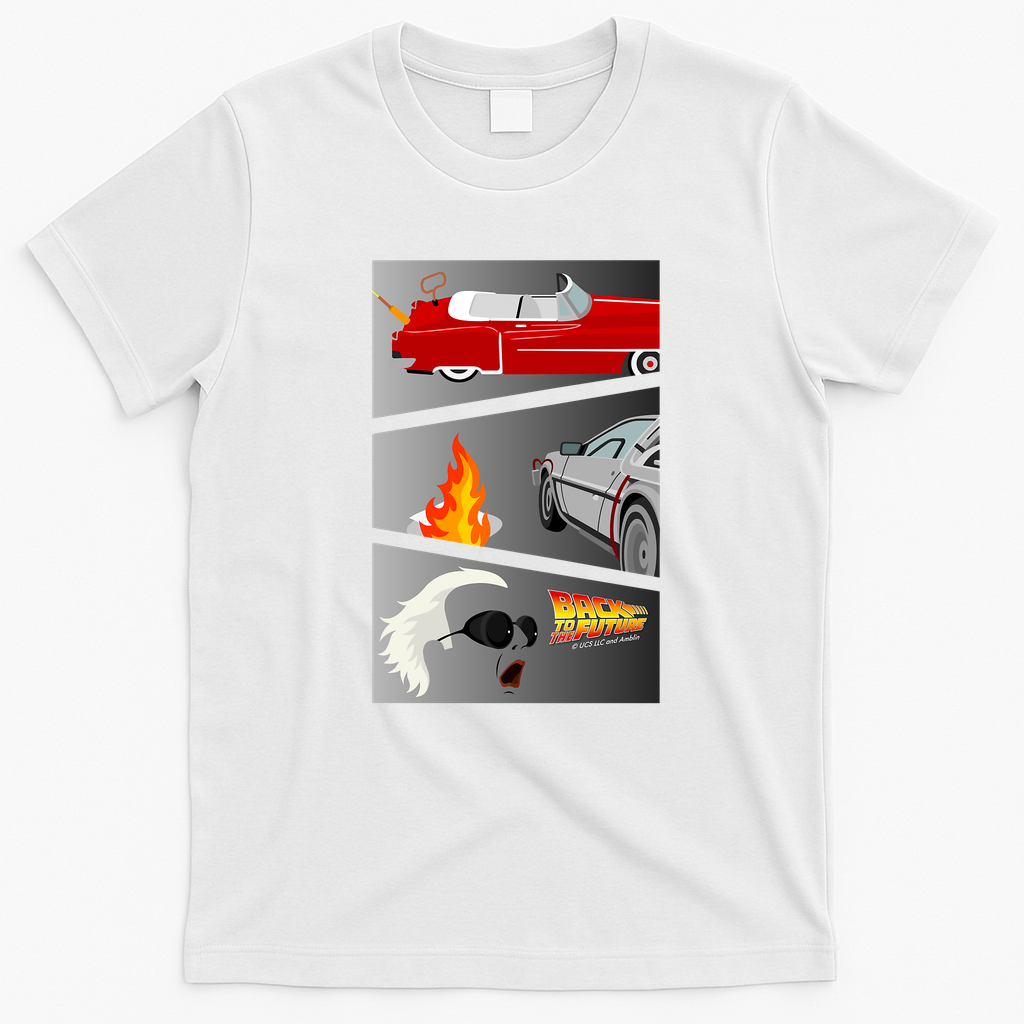 Doc Brown’s Garage Vintage T-Shirt – Edition 2 - White