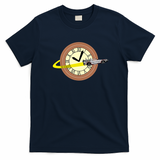 Doc Brown Institute of Time Travel Vintage T-Shirt - Navy Blue