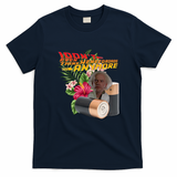 Doc Brown Roads Graphic T-Shirt - Navy Blue