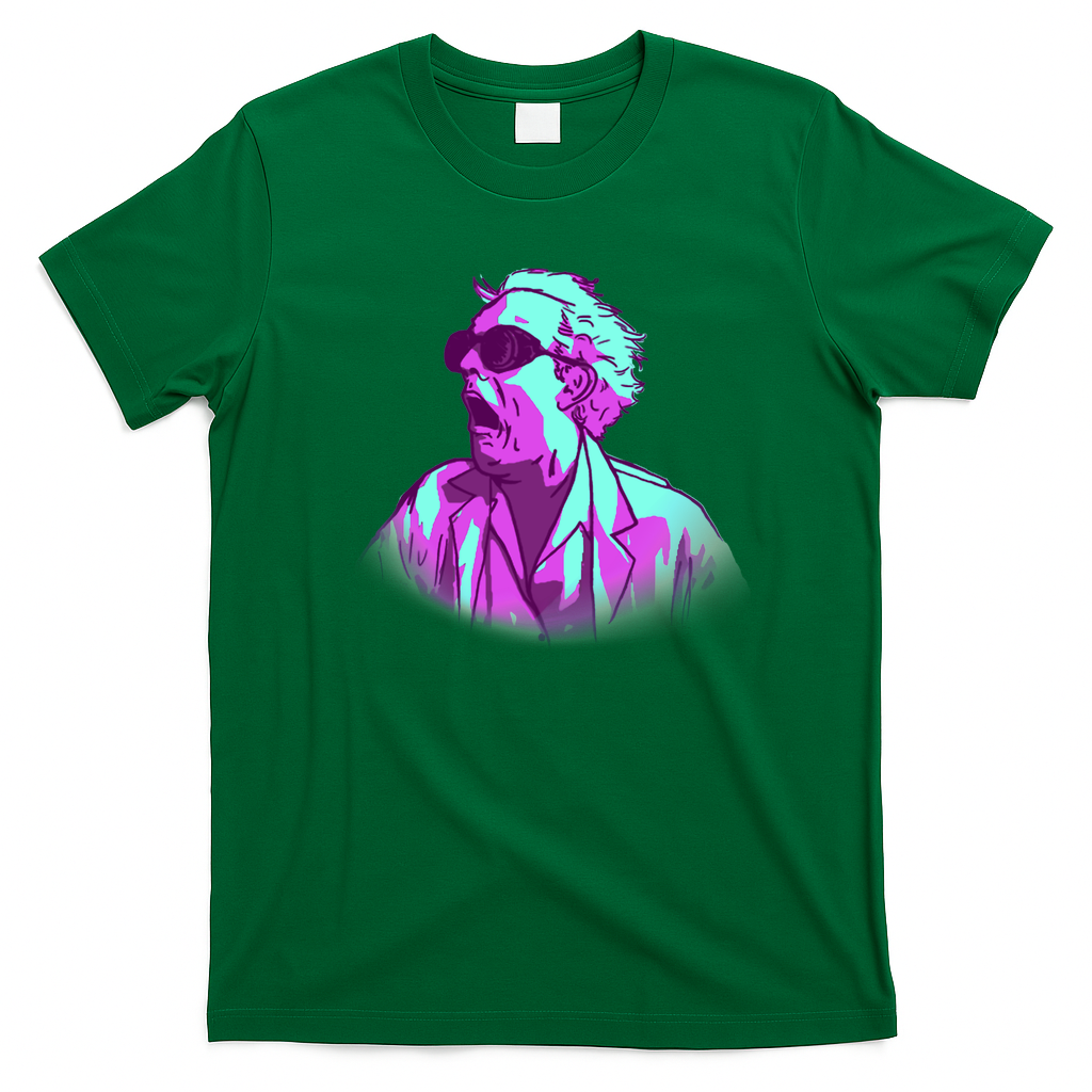 Doc Brown Retro Graphic Tee - Irish Green
