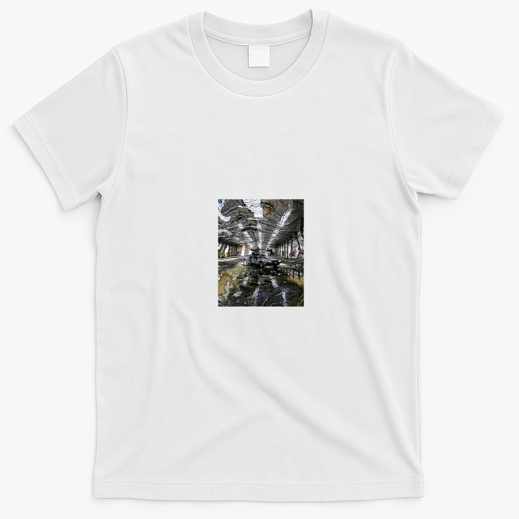 DeLorean DMC-12 Classic Graphic Tee - White