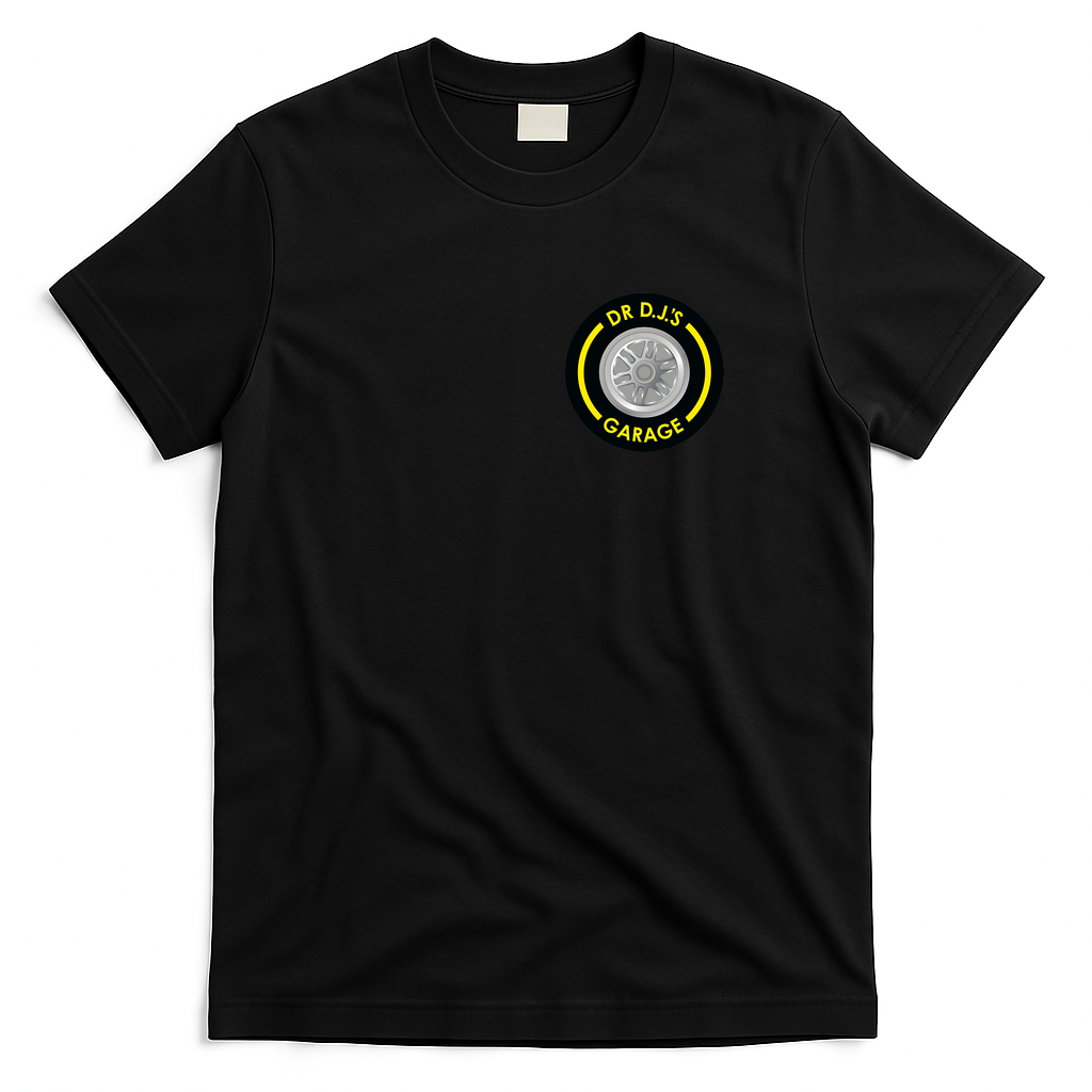 Dr. D.J.’s Garage Vintage T-Shirt - Black