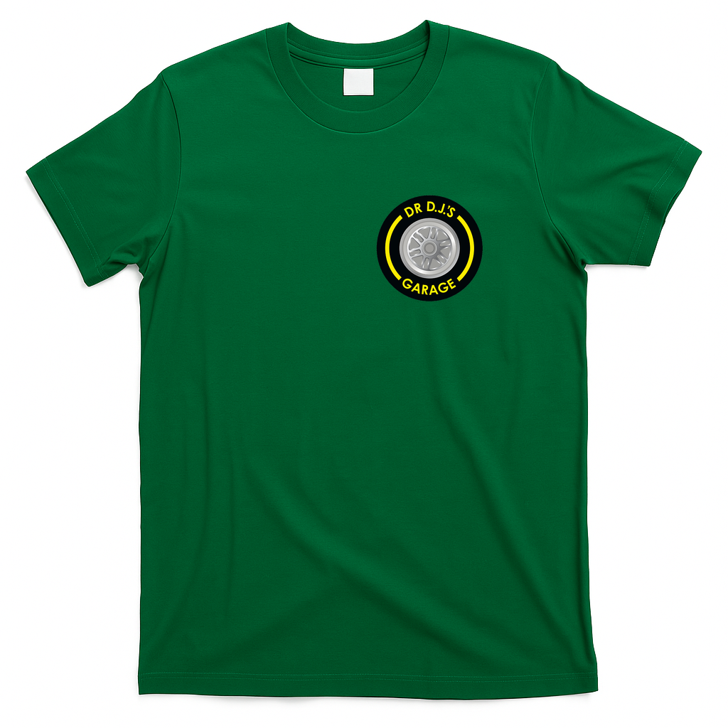 Dr. D.J.’s Garage Vintage T-Shirt - Irish Green