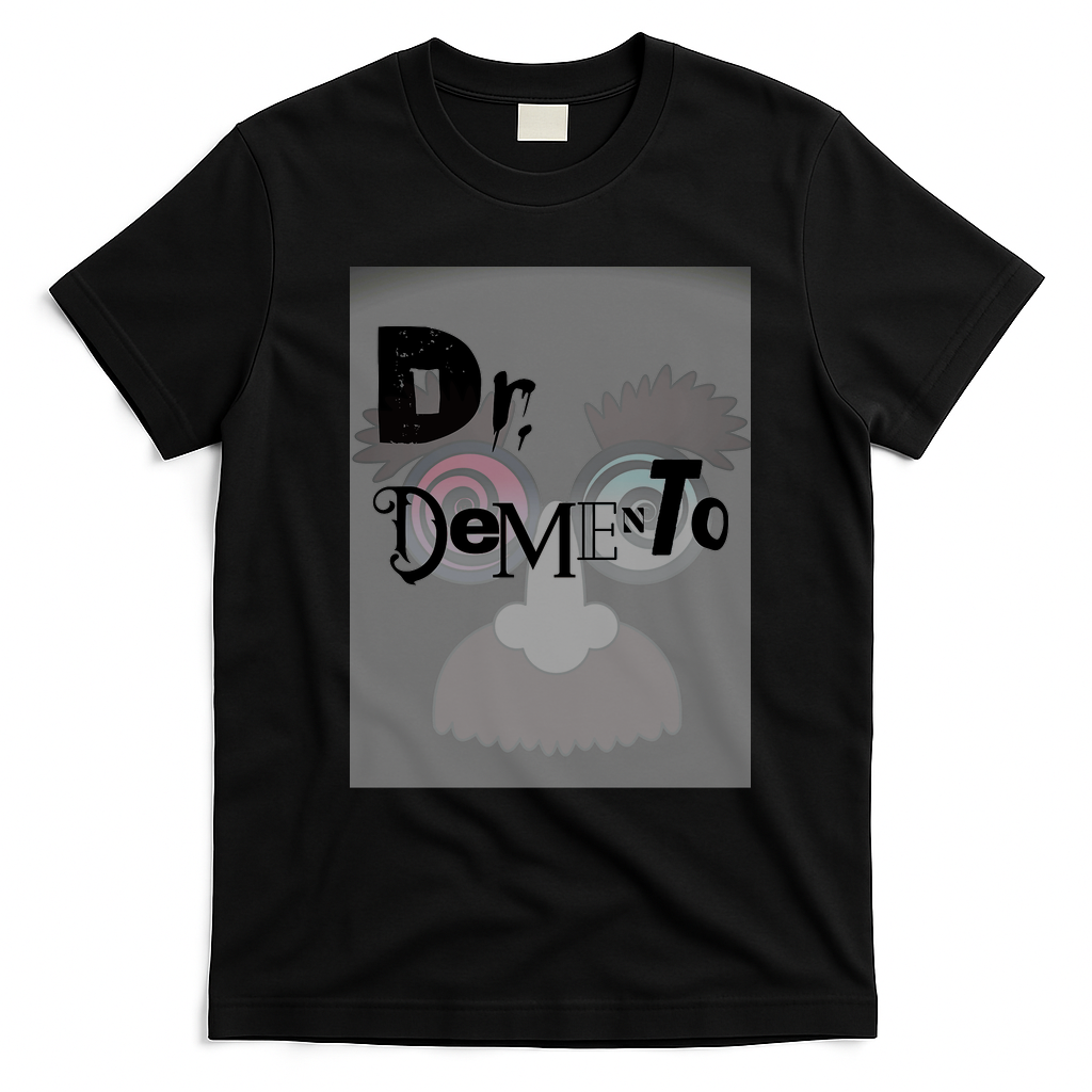 Dr. Demento Lives Retro Graphic Tee - Black