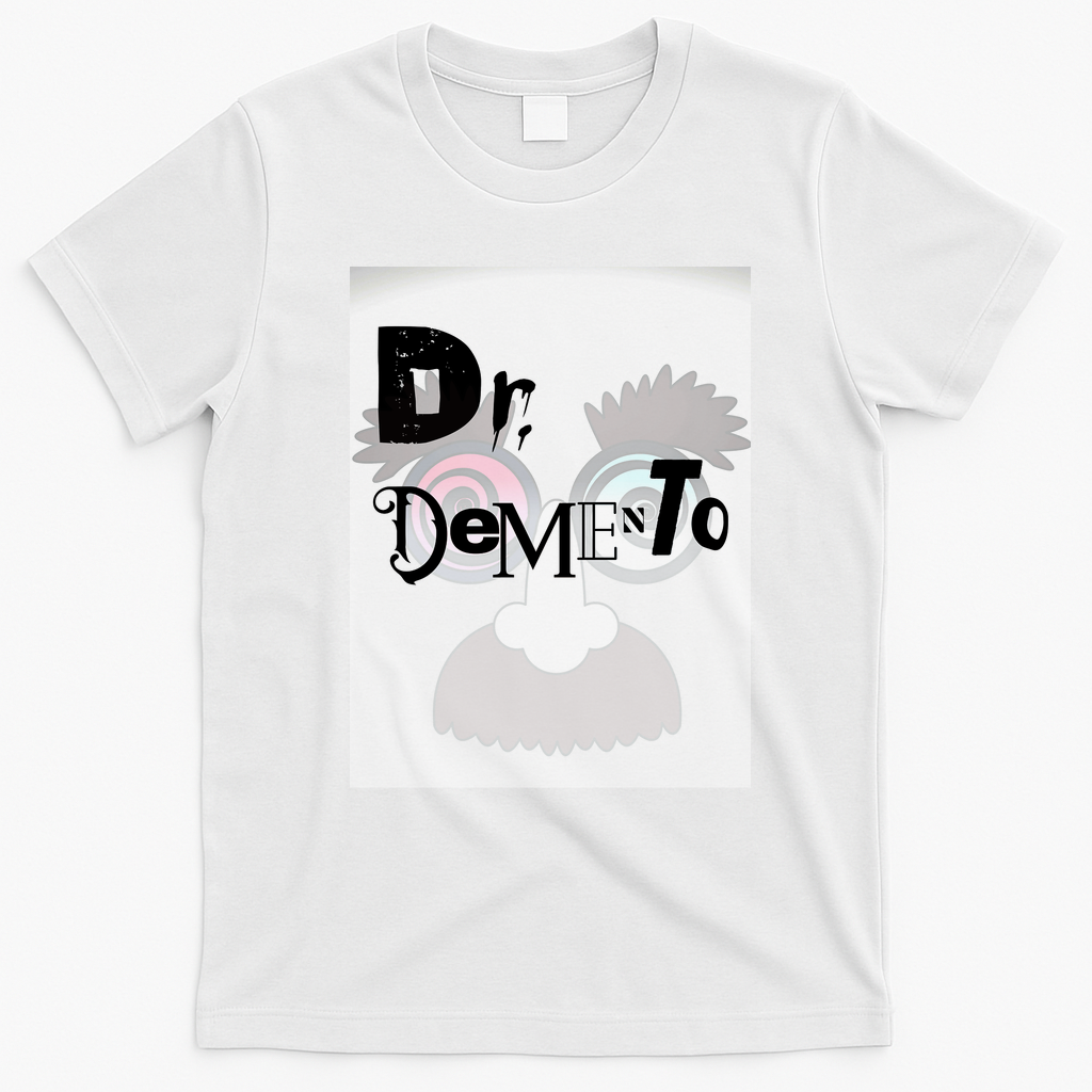 Dr. Demento Lives Retro Graphic Tee - White