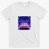 DMC DeLorean Graphic T-Shirt - White
