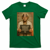 Dr. Emmett Brown Retro Graphic Tee - Irish Green