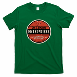 Dr. E. Brown Enterprises ’80s Sci-Fi Tee - Irish Green