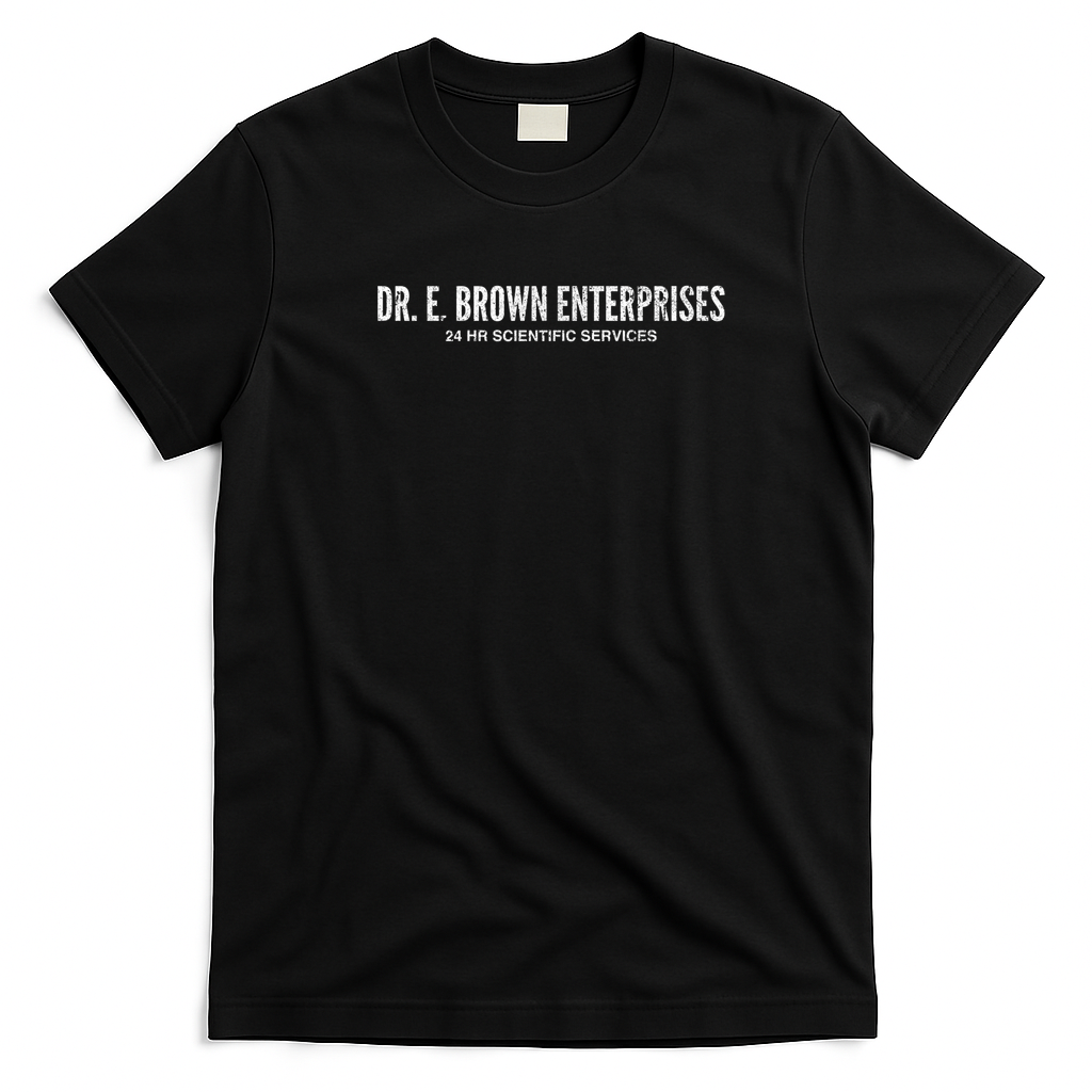 Dr E Brown Enterprises Vintage T-Shirt - Black