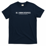 Dr E Brown Enterprises Vintage T-Shirt - Navy Blue