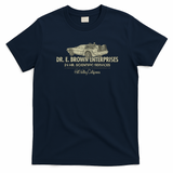 Dr. E. Brown Enterprises 1982 Vintage T-Shirt - Navy Blue
