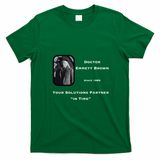 Dr. Emmett Brown Classic Logo T-Shirt - Irish Green