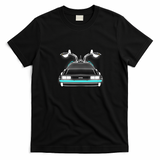 DeLorean neon Graphic T-Shirt - Black