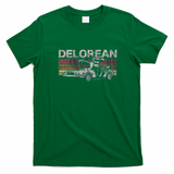 DeLorean Punk Rock Graphic T-Shirt - Irish Green