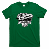 DeLorean Time Machine Graphic T-Shirt - Irish Green