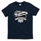 DeLorean Time Machine Graphic T-Shirt - Navy Blue