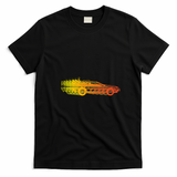 DeLorean Time Machine Retro Graphic Tee - Black