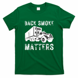 Black Diesel Smoke Matters T-Shirt - Irish Green