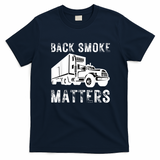 Black Diesel Smoke Matters T-Shirt - Navy Blue