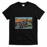 Downton’s Transport Peterbilt T-Shirt - Black