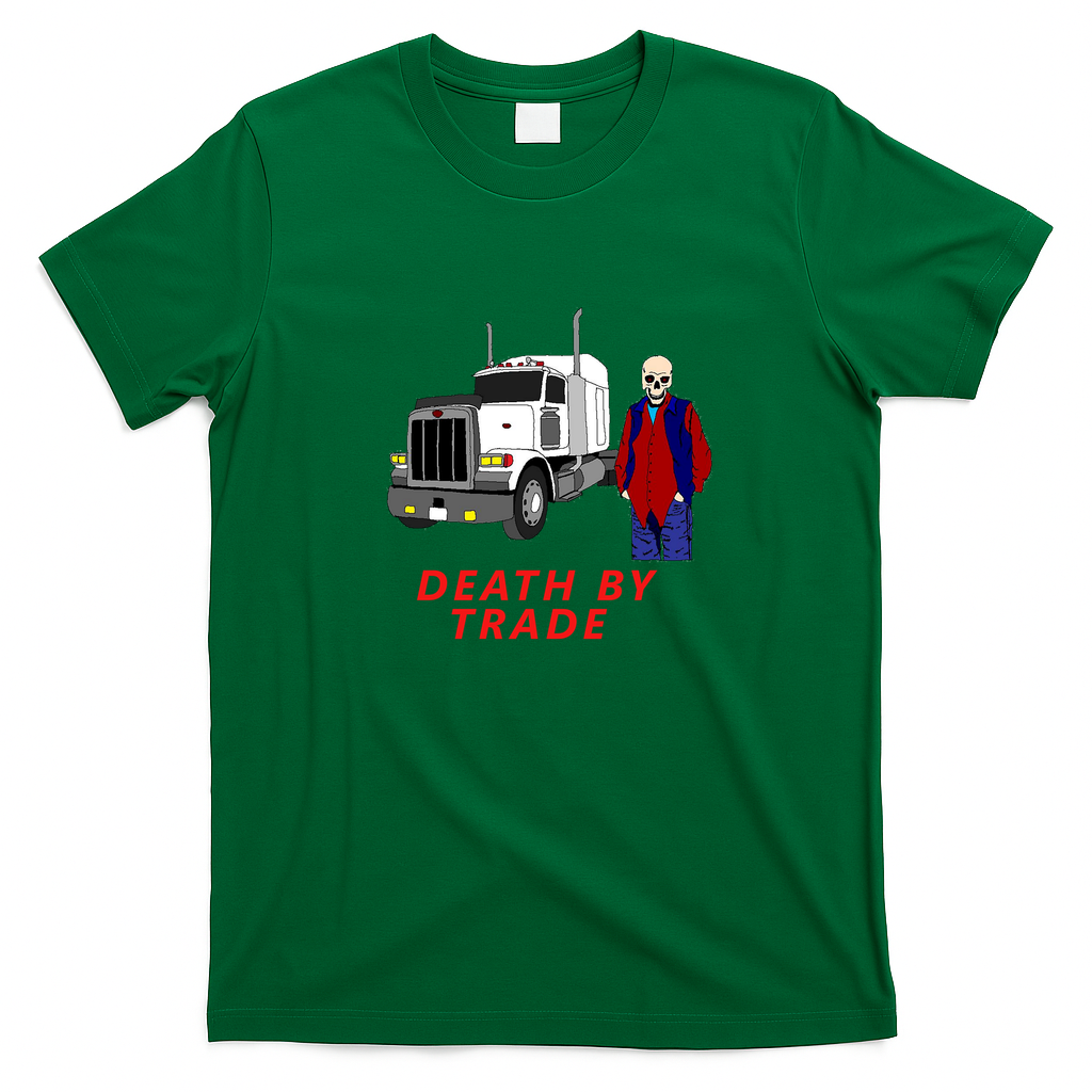 Death by Trade Truck Driver Tee - Irish Green