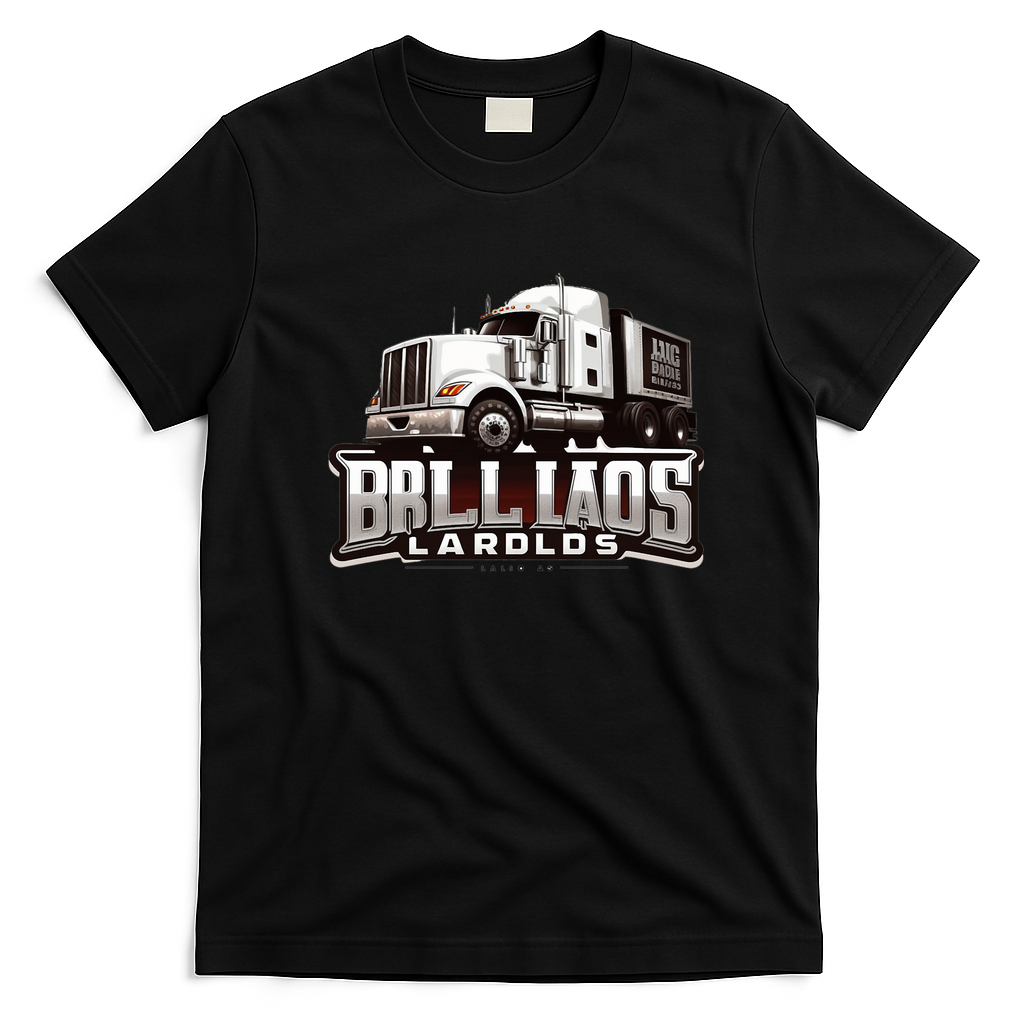 Born to Drive a Truck T-Shirt - Black