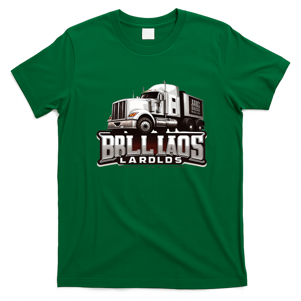 Born to Drive a Truck T-Shirt - Irish Green