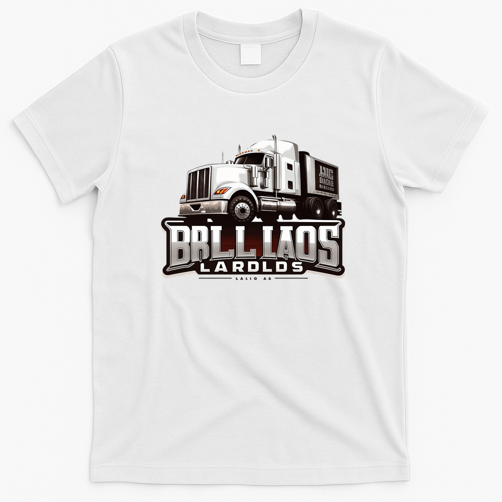 Born to Drive a Truck T-Shirt - White