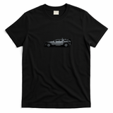 DeLorean DMC-12 Bold Graphic Tee - Black