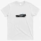 DeLorean DMC-12 Bold Graphic Tee - White