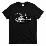 DeLorean Vector Graphic T-Shirt - Black