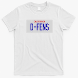 D-Fens Retro Graphic Tee - White