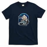 Doc Who Retro Graphic Tee - Navy Blue