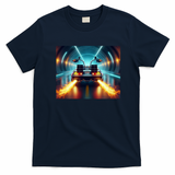 DeLorean DMC-12 Vintage T-Shirt - Navy Blue