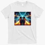 DeLorean DMC-12 Vintage T-Shirt - White