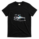 DeLorean DMC-12 Classic Logo T-Shirt - Black
