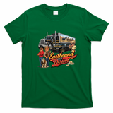 East Bound and Down Trucker T-Shirt - Irish Green