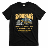 Snowman’s Bootlegging Service 1977 T-Shirt - Black