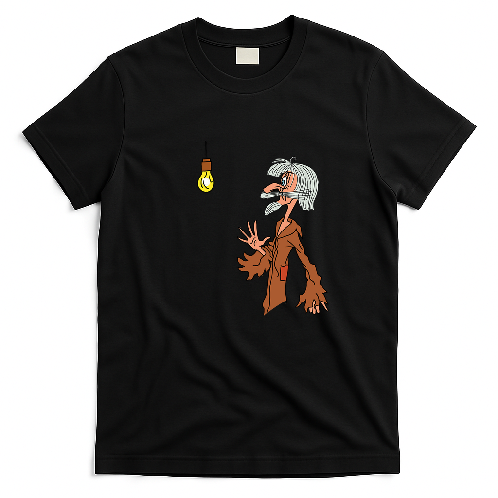 ElecTrickery Retro Graphic Tee - Black