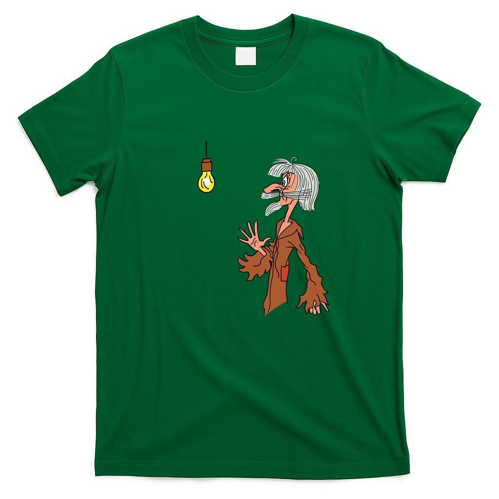 ElecTrickery Retro Graphic Tee - Irish Green
