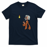 ElecTrickery Retro Graphic Tee - Navy Blue