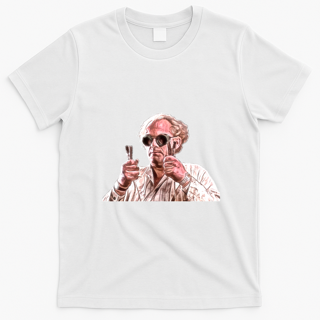 Emmett Brown Classic Logo T-Shirt - White