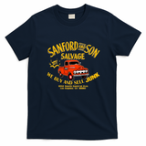 Vintage 90s TV Family Character T-Shirt - Navy Blue
