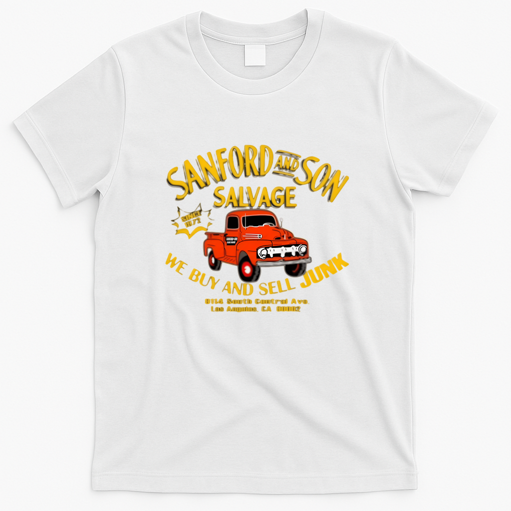 Vintage 90s TV Family Character T-Shirt - White