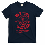 Frog Comics - Santa Carla Retro Graphic Tee - Navy Blue