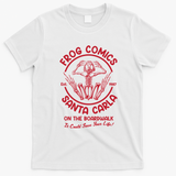 Frog Comics - Santa Carla Retro Graphic Tee - White